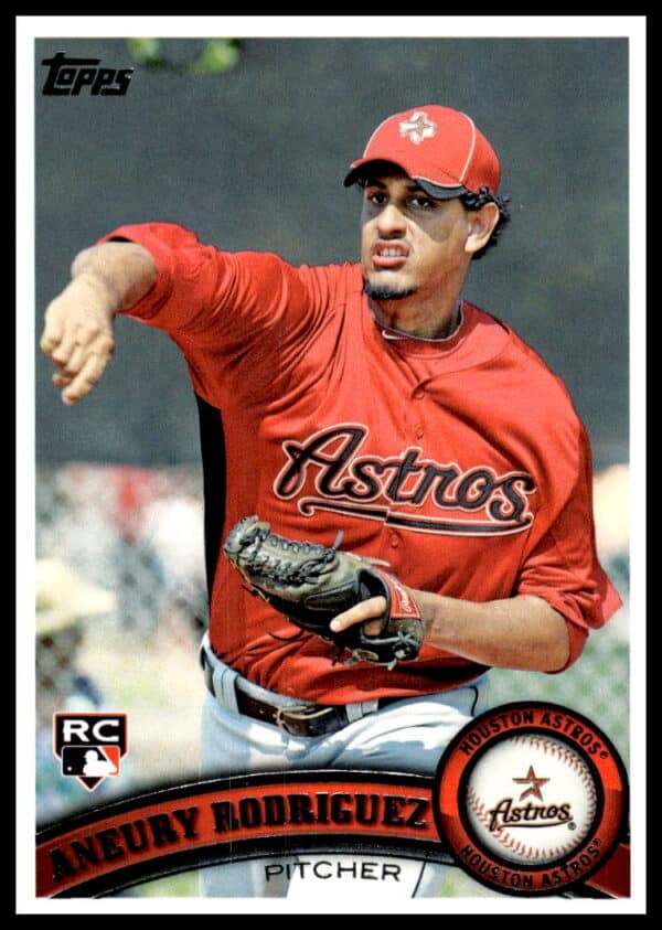 2011 Topps Aneury Rodriguez #506 (Front)