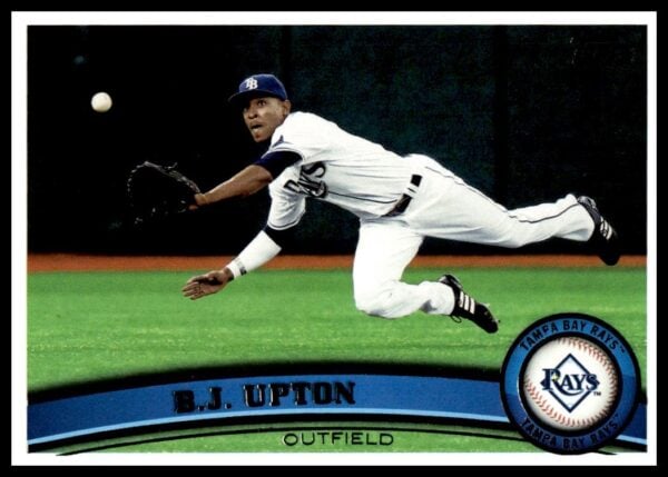 2011 Topps B.J. Upton #556 (Front)