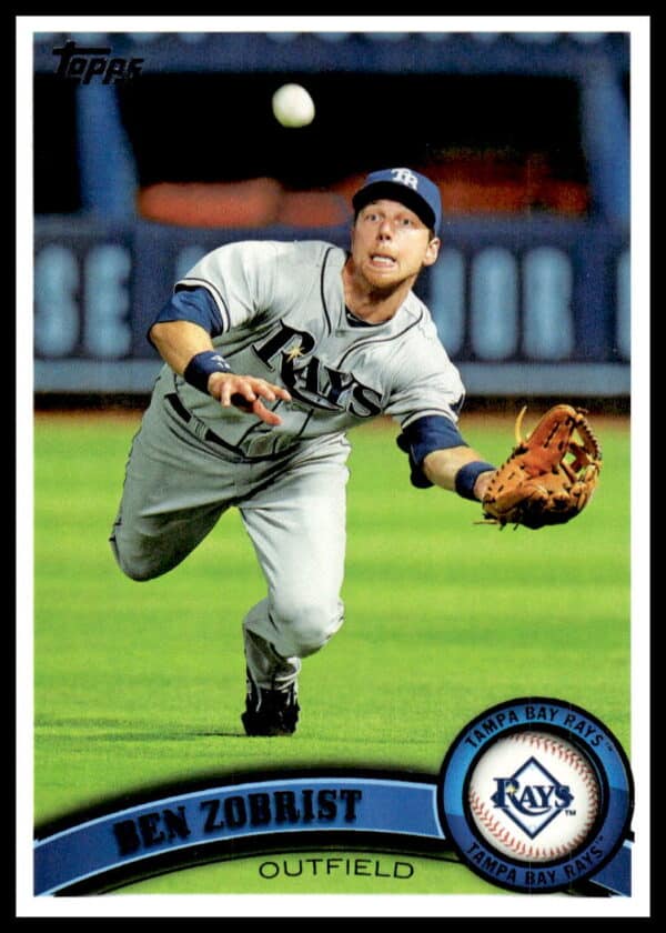 2011 Topps Ben Zobrist #27 (Front)