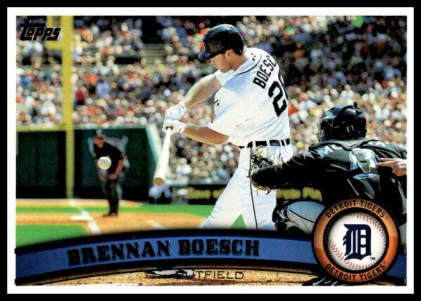 2011 Topps Brennan Boesch #175 (Front)