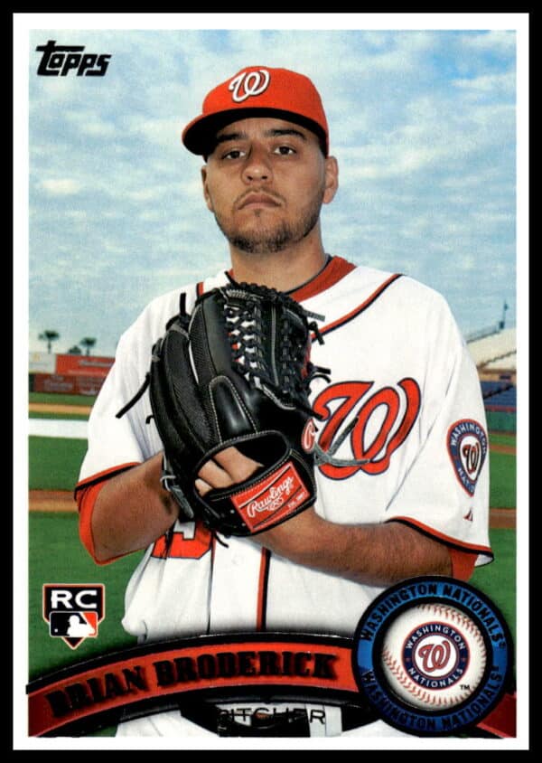 2011 Topps Brian Broderick #368 (Front)