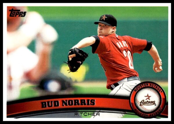 2011 Topps Bud Norris #534 (Front)