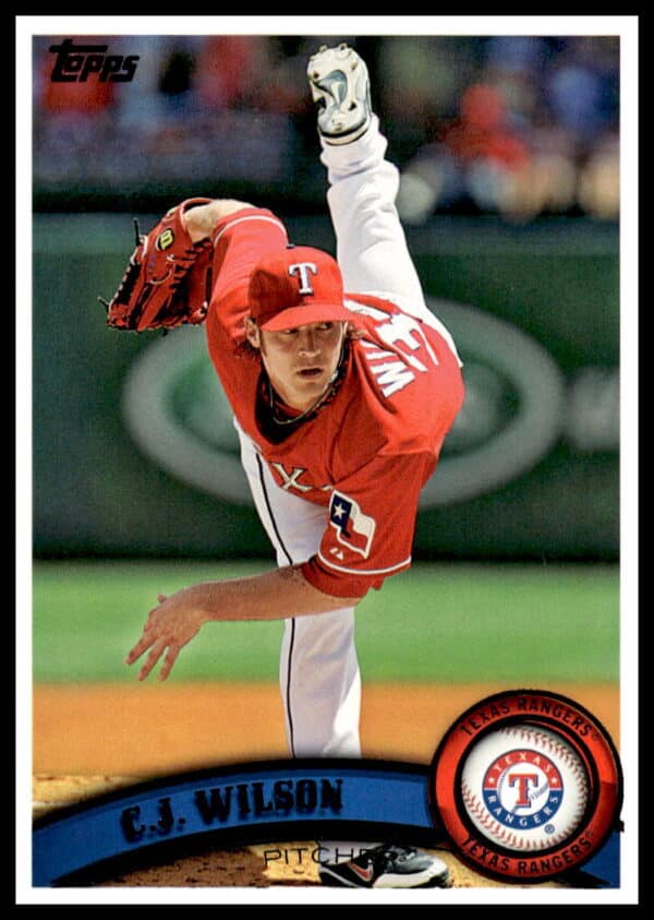 2011 Topps C.J. Wilson #323 (Front)