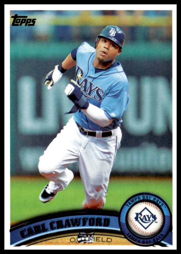 2011 Topps Carl Crawford #25 (Front)