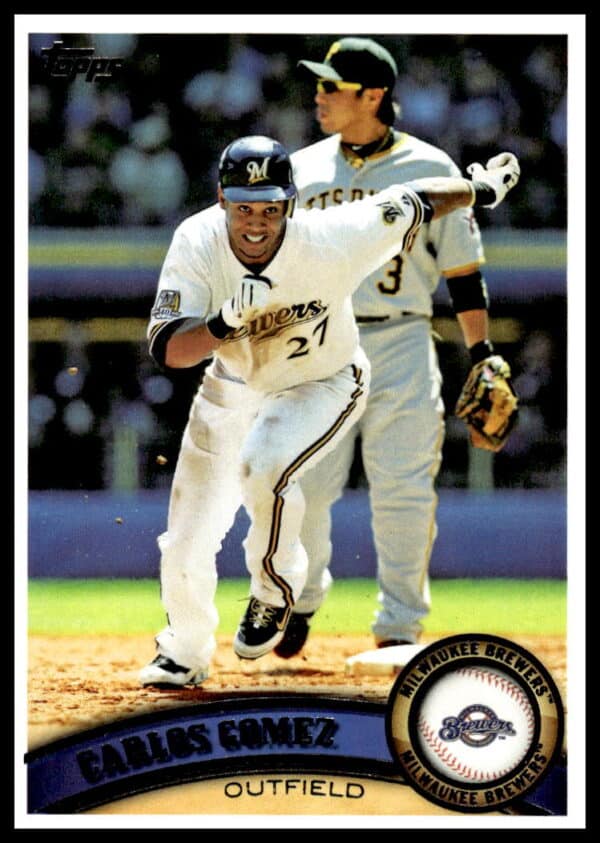 2011 Topps Carlos Gomez #97 (Front)