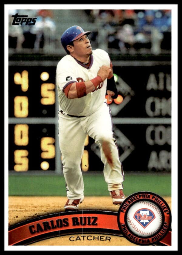 2011 Topps Carlos Ruiz #219 (Front)