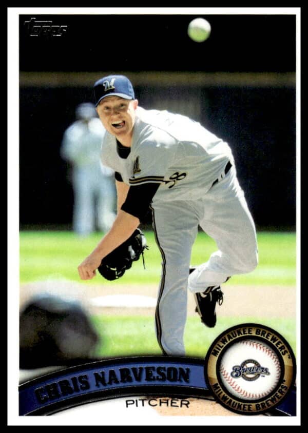 2011 Topps Chris Narveson #92 (Front)