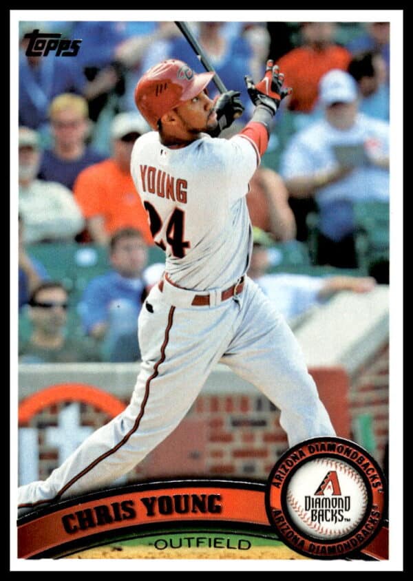 2011 Topps Chris Young #316 (Front)