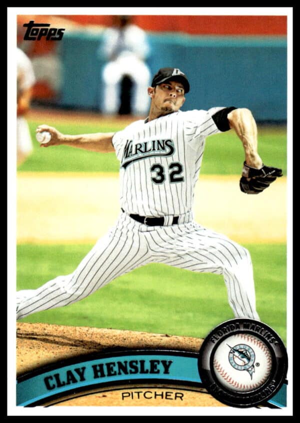 2011 Topps Clay Hensley #167 (Front)