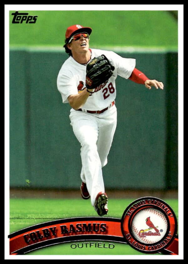 2011 Topps Colby Rasmus #448 (Front)