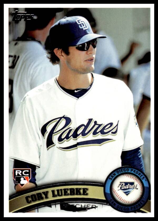 2011 Topps Cory Luebke #193 (Front)