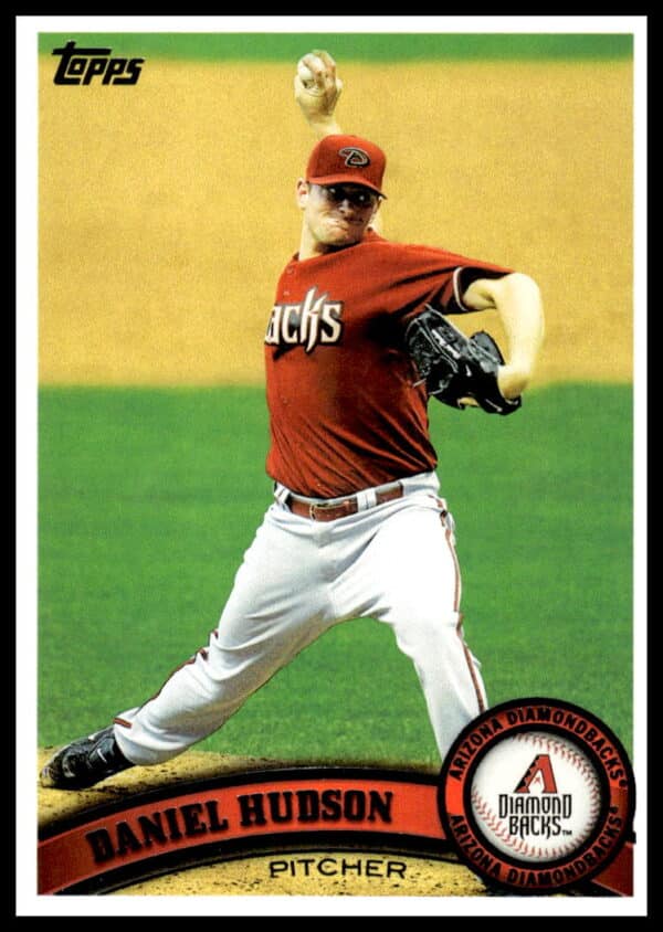 2011 Topps Daniel Hudson #176 (Front)