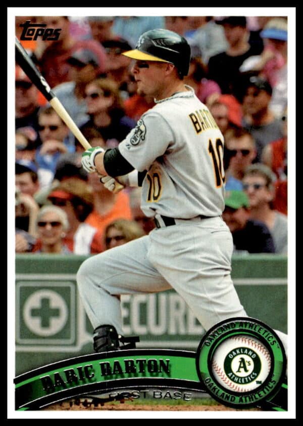 2011 Topps Daric Barton #462 (Front)