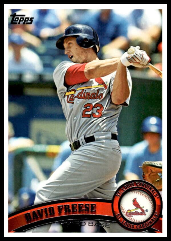 2011 Topps David Freese #452 (Front)