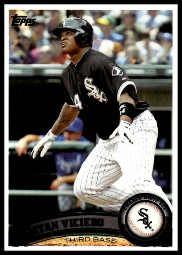 2011 Topps Dayan Viciedo #592 (Front)