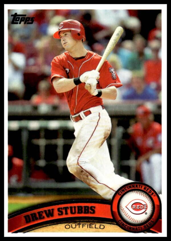 2011 Topps Drew Stubbs #349 (Front)