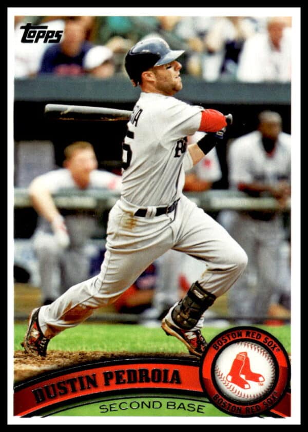 2011 Topps Dustin Pedroia #480 (Front)