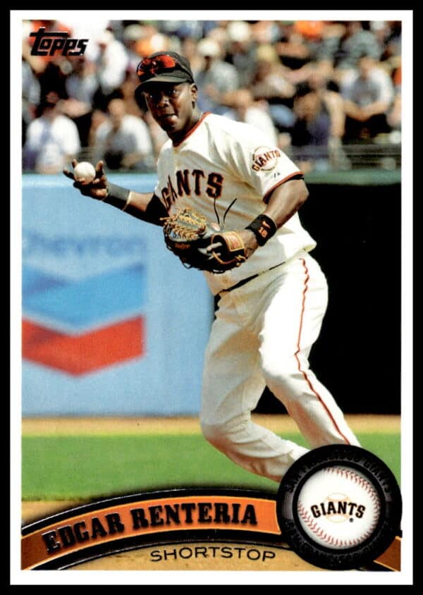 2011 Topps Edgar Renteria #58 (Front)