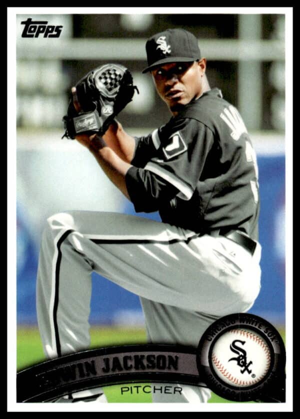 2011 Topps Edwin Jackson #652 (Front)