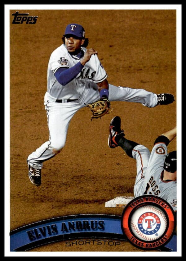 2011 Topps Elvis Andrus #435 (Front)