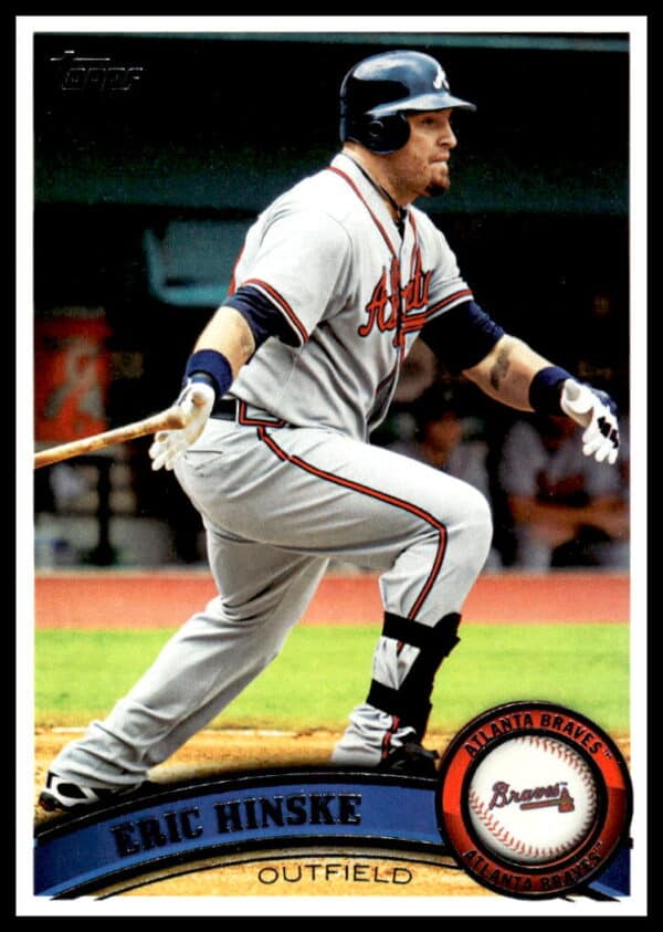 2011 Topps Eric Hinske #482 (Front)