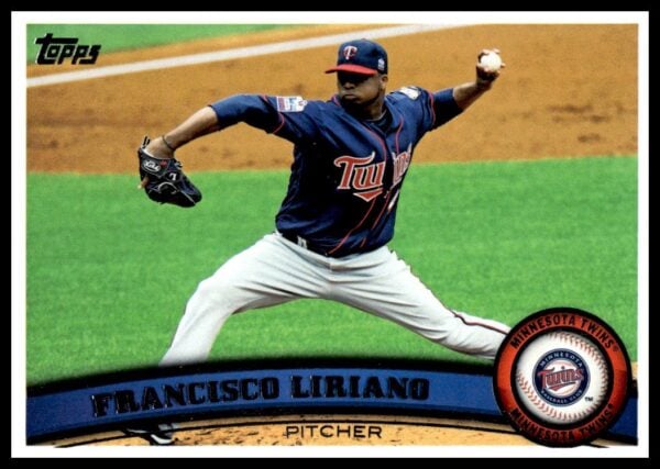 2011 Topps Francisco Liriano #350 (Front)