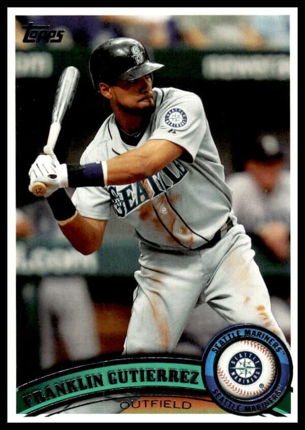 2011 Topps Franklin Gutierrez #477 (Front)