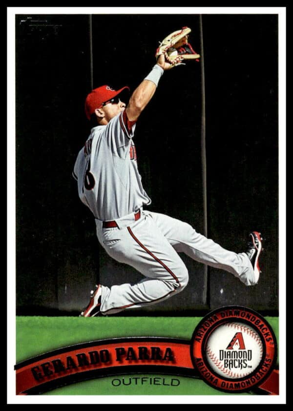 2011 Topps Gerardo Parra #484 (Front)