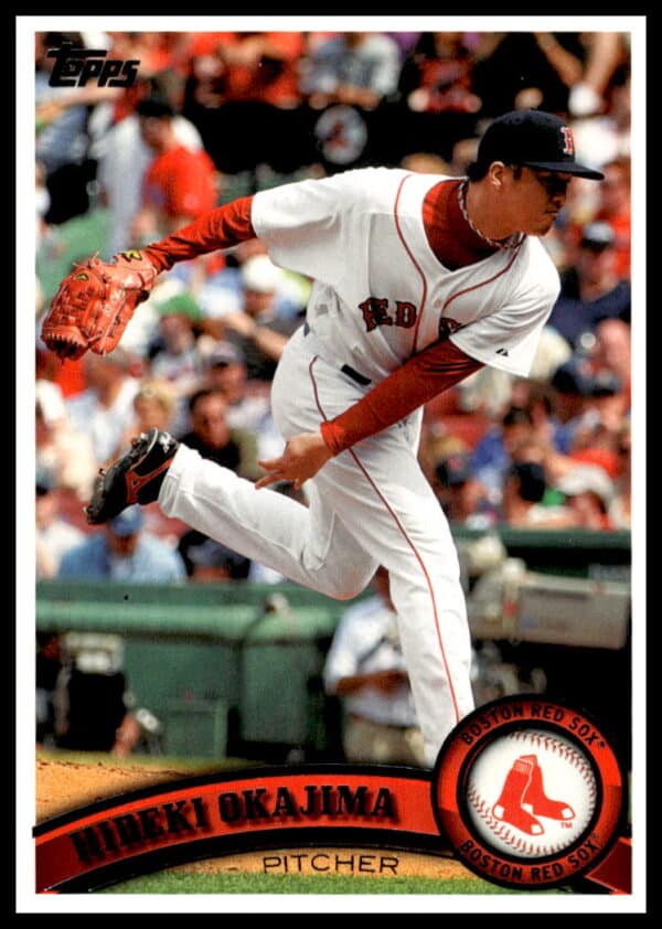 2011 Topps Hideki Okajima #423 (Front)