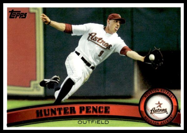 2011 Topps Hunter Pence #45 (Front)