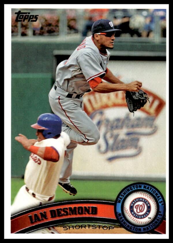 2011 Topps Ian Desmond #308 (Front)