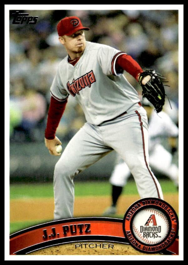 2011 Topps J.J. Putz #601 (Front)