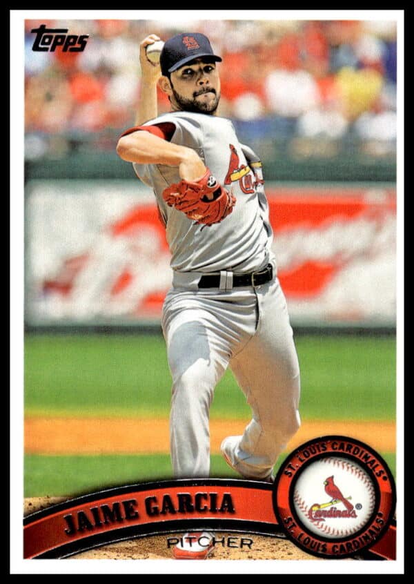 2011 Topps Jaime Garcia #23 (Front)