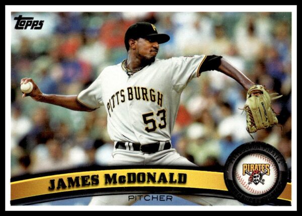 2011 Topps James McDonald #73 (Front)