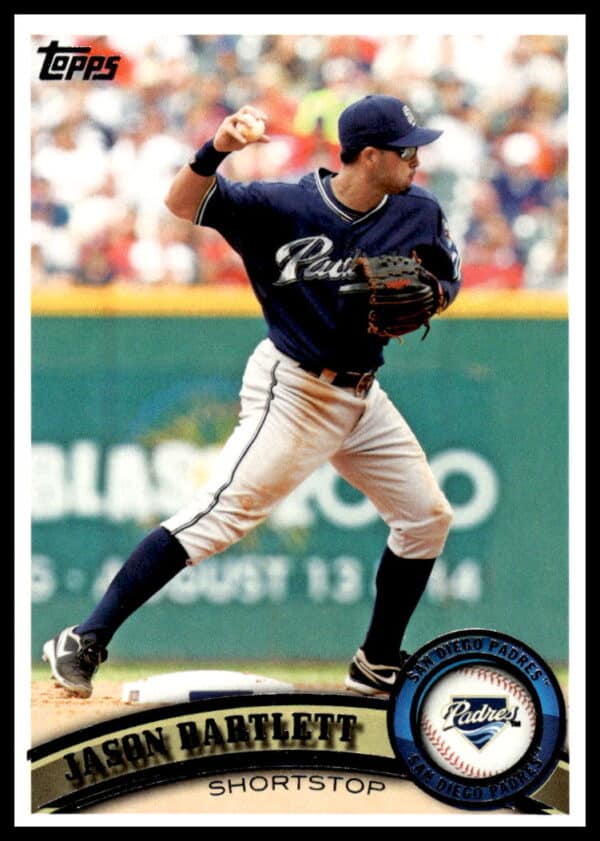 2011 Topps Jason Bartlett #584 (Front)