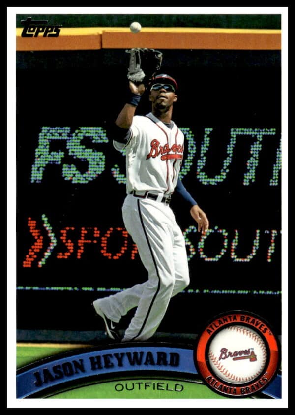 2011 Topps Jason Heyward #510 (Front)