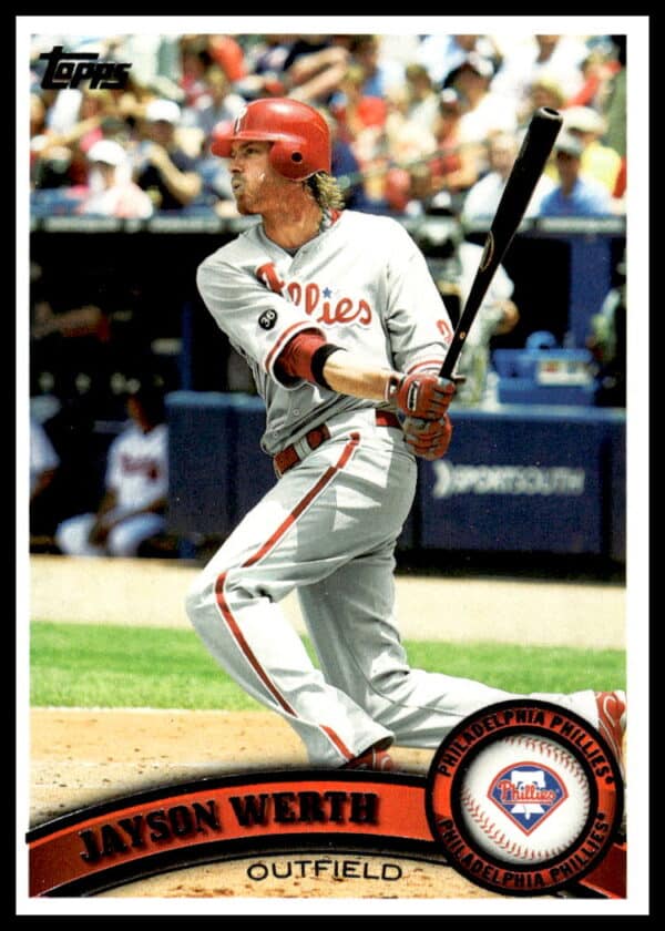 2011 Topps Jayson Werth #325 (Front)