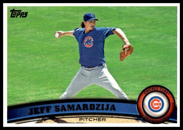 2011 Topps Jeff Samardzija #564 (Front)