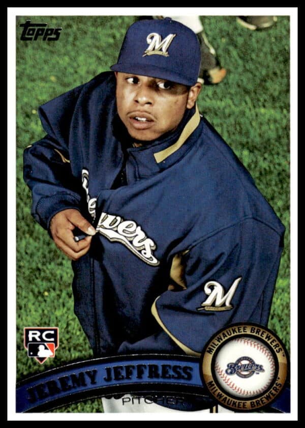 2011 Topps Jeremy Jeffress #143 (Front)