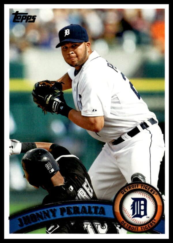 2011 Topps Jhonny Peralta #504 (Front)