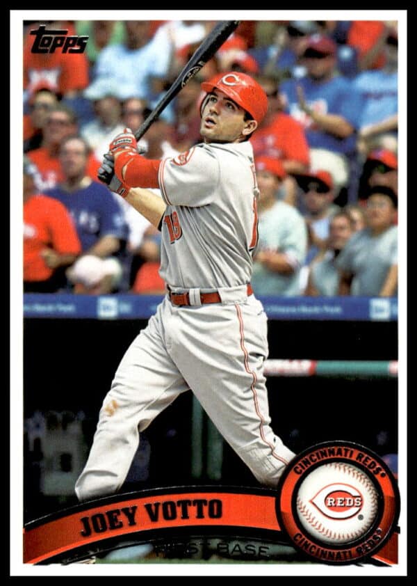 2011 Topps Joey Votto #5 (Front)