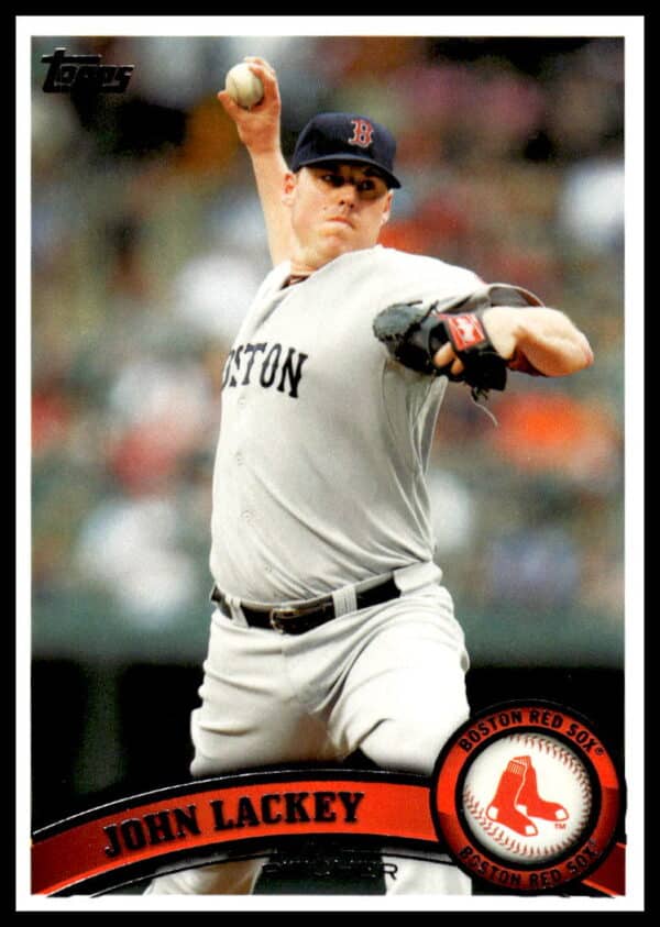 2011 Topps John Lackey #406 (Front)