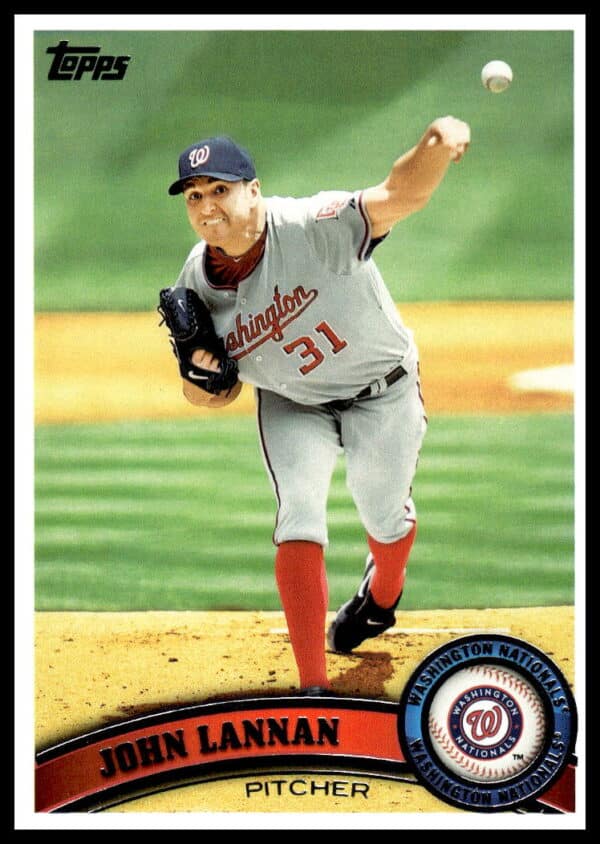 2011 Topps John Lannan #246 (Front)