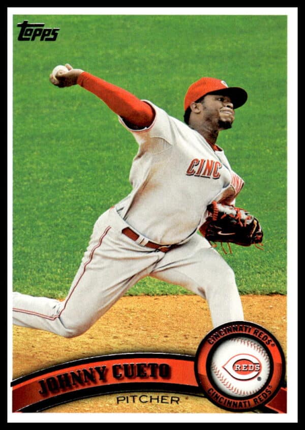 2011 Topps Johnny Cueto #142 (Front)