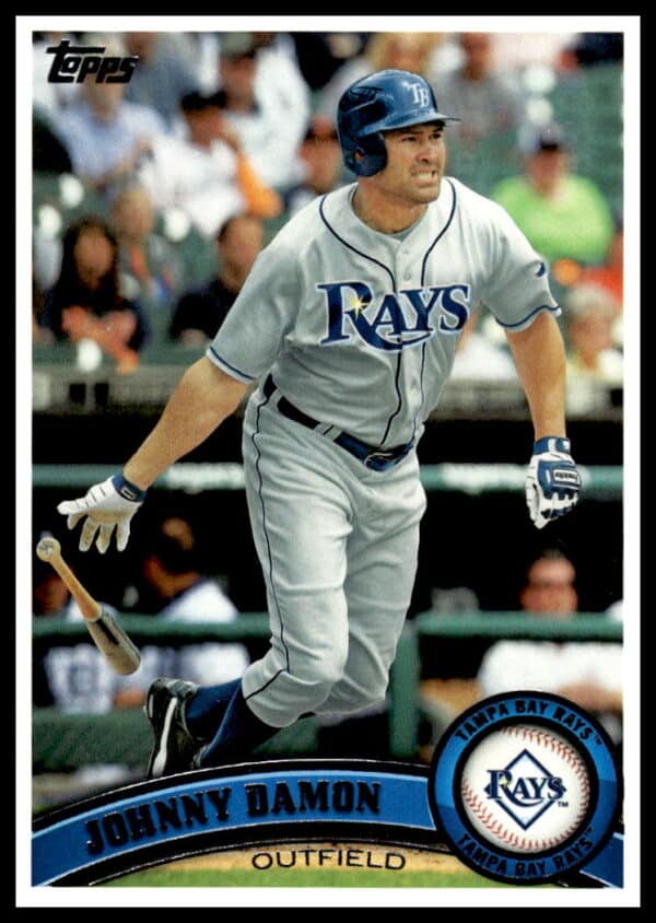 2011 Topps Johnny Damon #466 (Front)