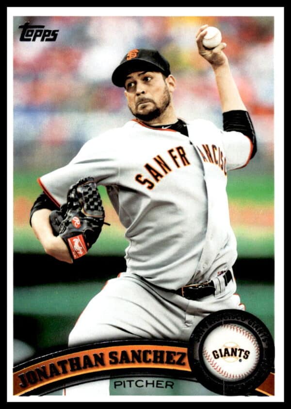 2011 Topps Jonathan Sanchez #229 (Front)