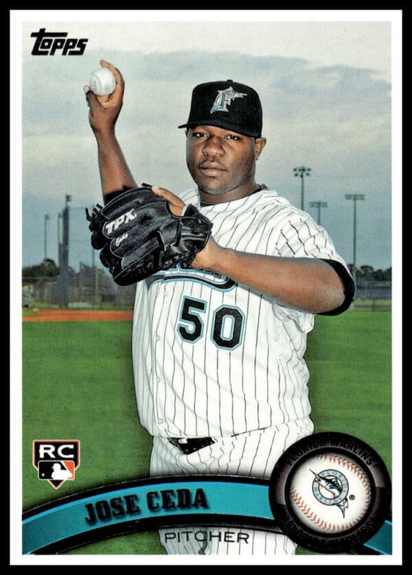 2011 Topps Jose Ceda #196 (Front)