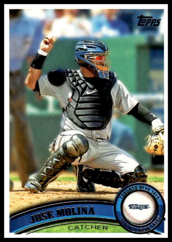 2011 Topps Jose Molina #414 (Front)