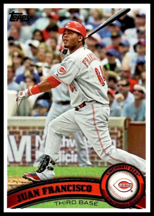 2011 Topps Juan Francisco #609 (Front)