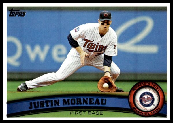 2011 Topps Justin Morneau #293 (Front)